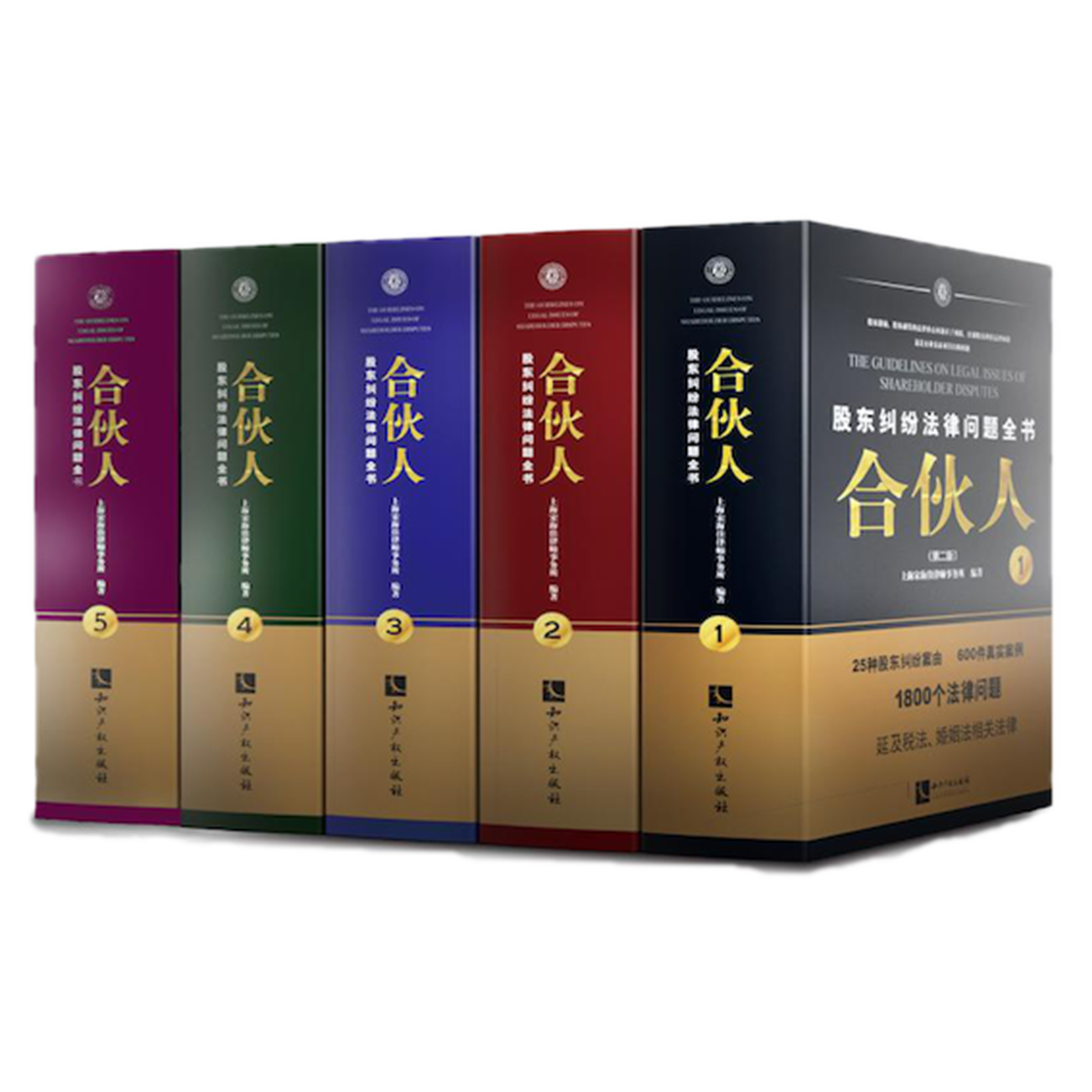 《合伙人:股东纠纷法律问题全书》(第三版,共5册)